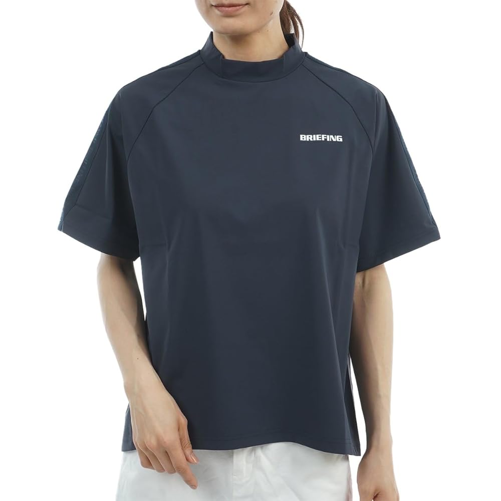 Amazon.co.jp: [ブリーフィング] 半袖ハイネックシャツ